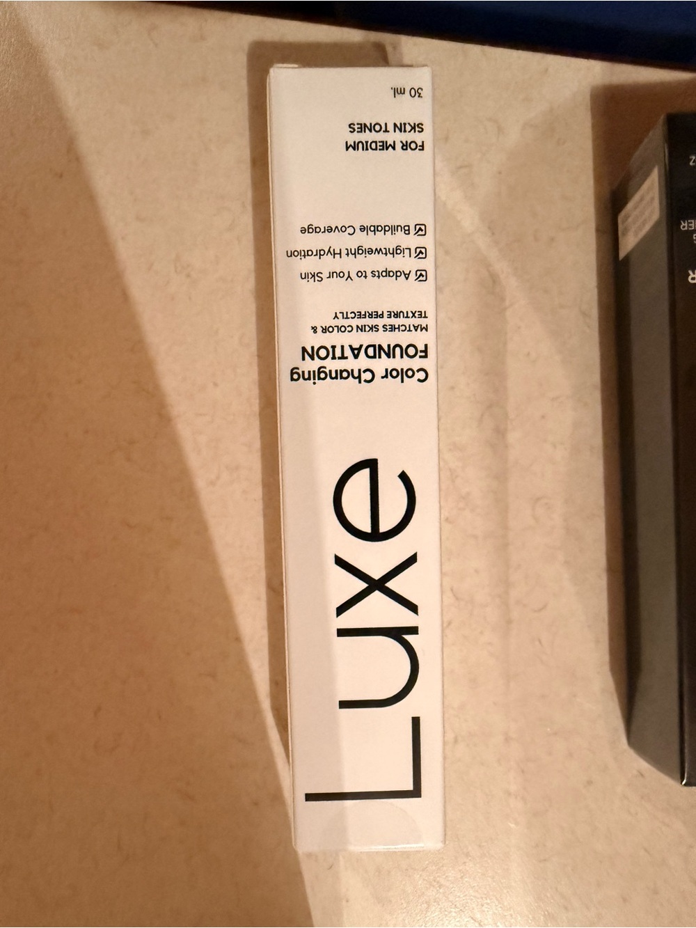 Luxe Color Changing Foundation - White Packaging